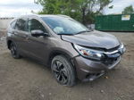 2016 Honda Cr-v Touring Желто-коричневый vin: 5J6RM4H9XGL037775