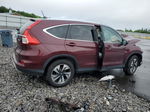 2016 Honda Cr-v Touring Maroon vin: 5J6RM4H9XGL048372