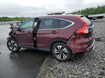 2016 Honda Cr-v Touring Maroon vin: 5J6RM4H9XGL048372