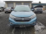 2016 Honda Cr-v Touring Blue vin: 5J6RM4H9XGL059498