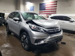 2016 Honda Cr-v Touring Серебряный vin: 5J6RM4H9XGL113866