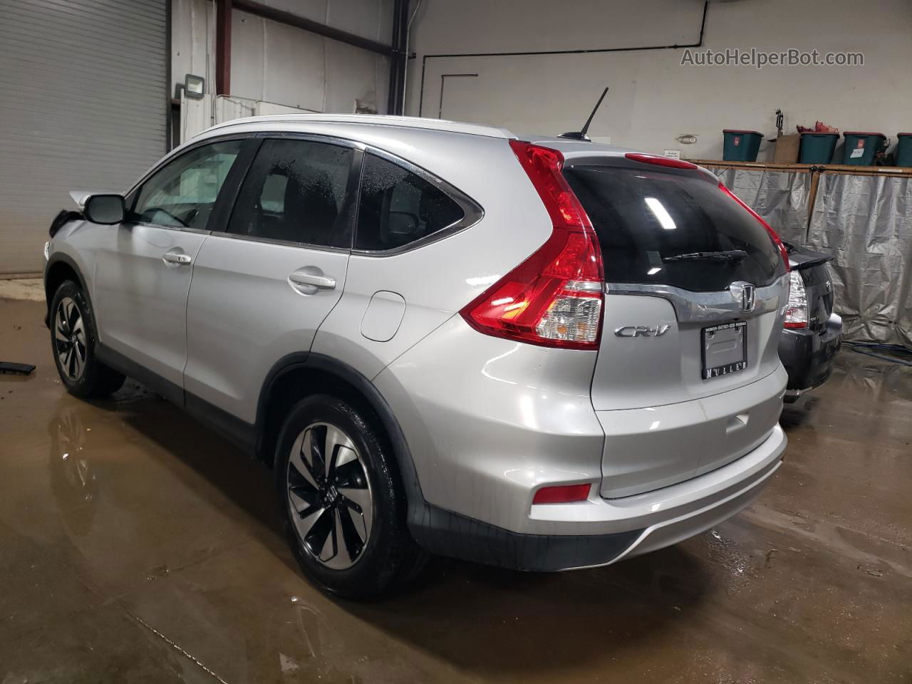 2016 Honda Cr-v Touring Серебряный vin: 5J6RM4H9XGL113866