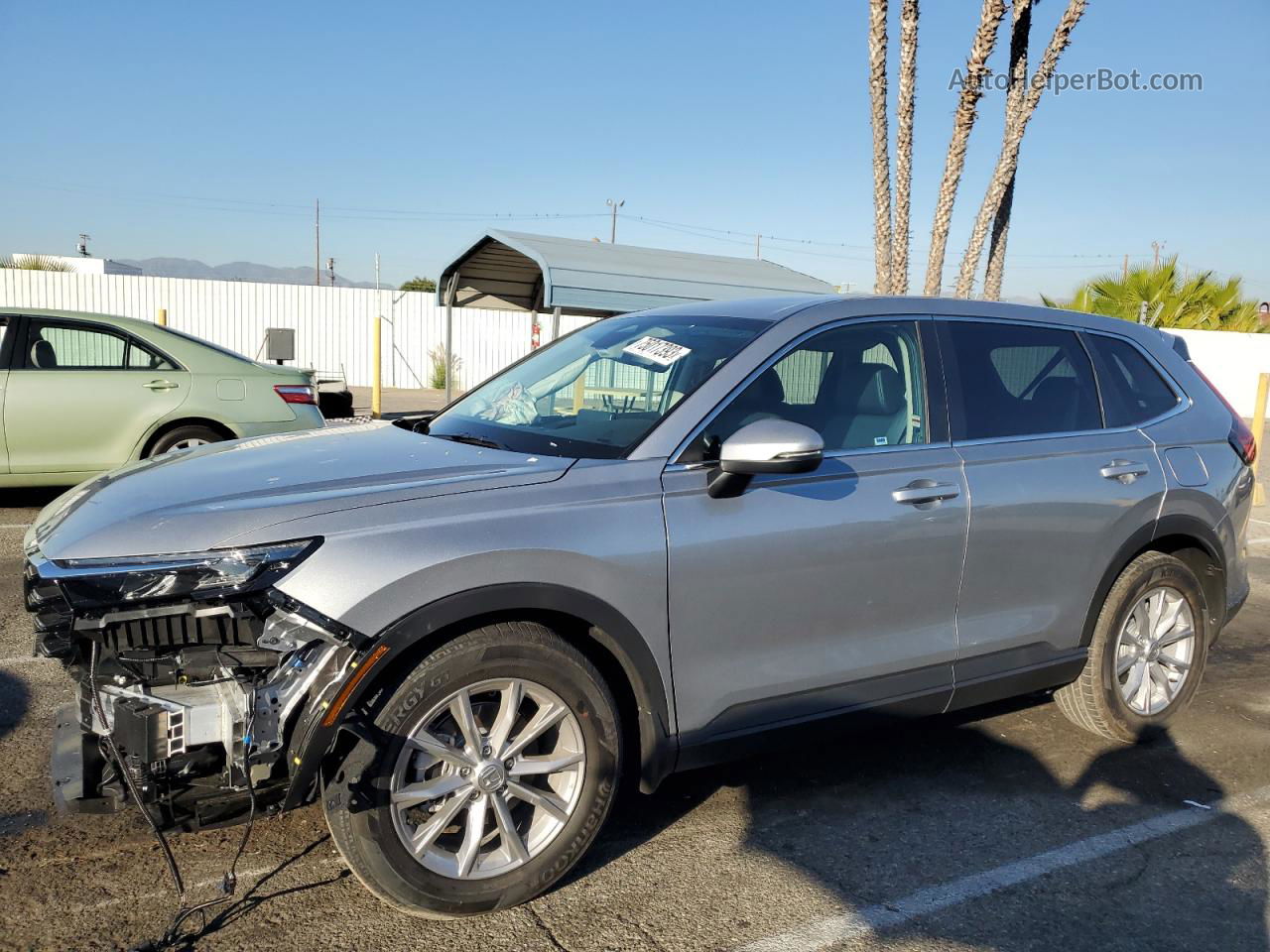 2023 Honda Cr-v Exl Silver vin: 5J6RS3H74PL001353