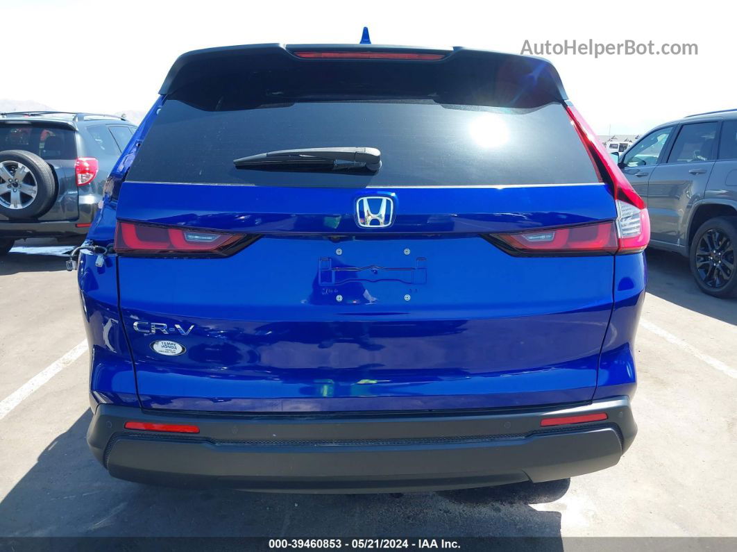 2023 Honda Cr-v Ex-l 2wd Dark Blue vin: 5J6RS3H75PL005959