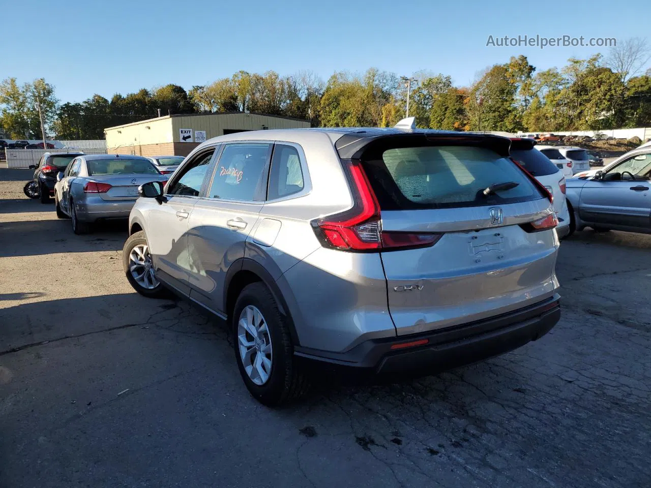 2023 Honda Cr-v Lx Silver vin: 5J6RS4H27PL007755