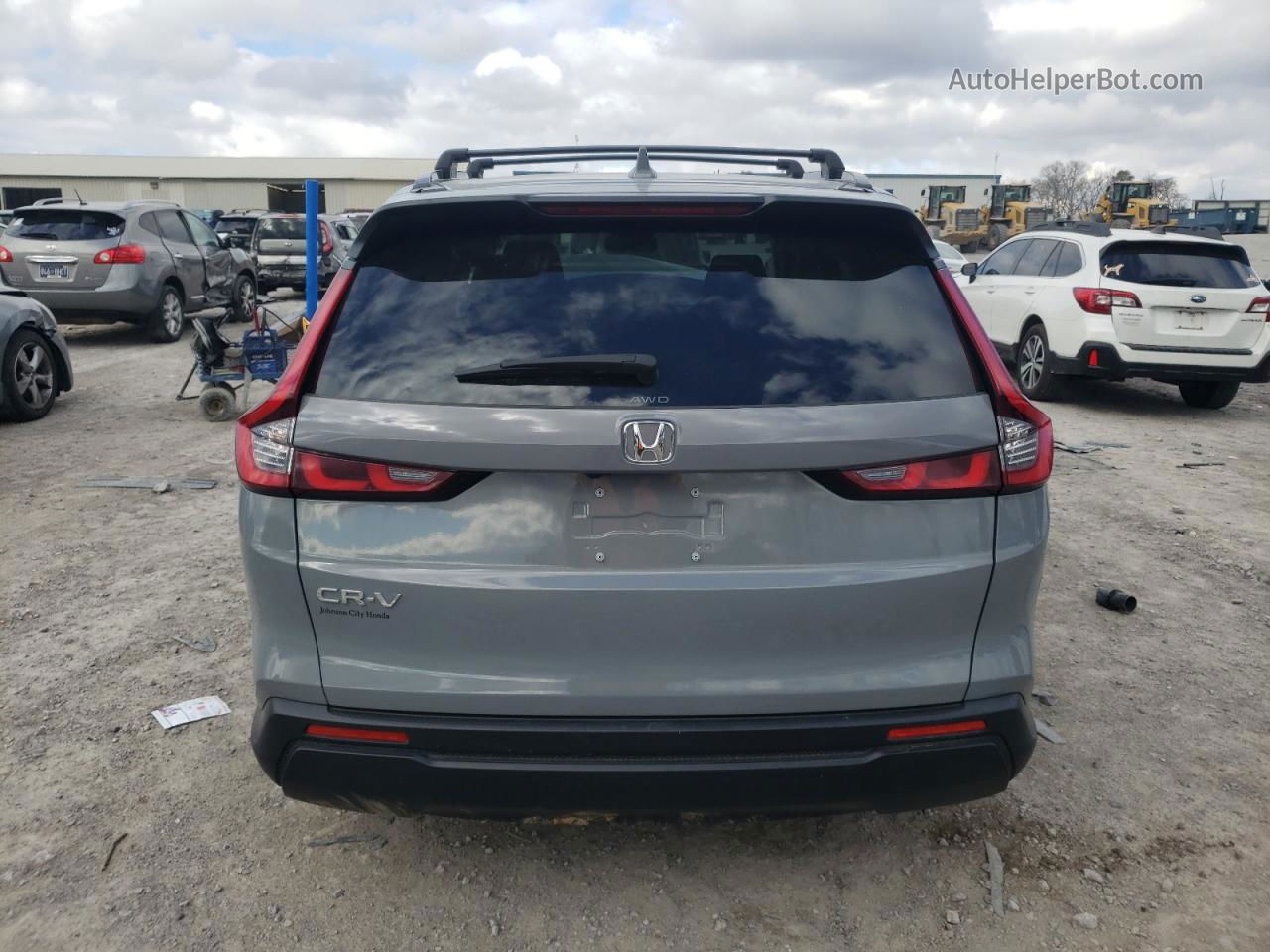 2023 Honda Cr-v Ex Серый vin: 5J6RS4H45PL005987