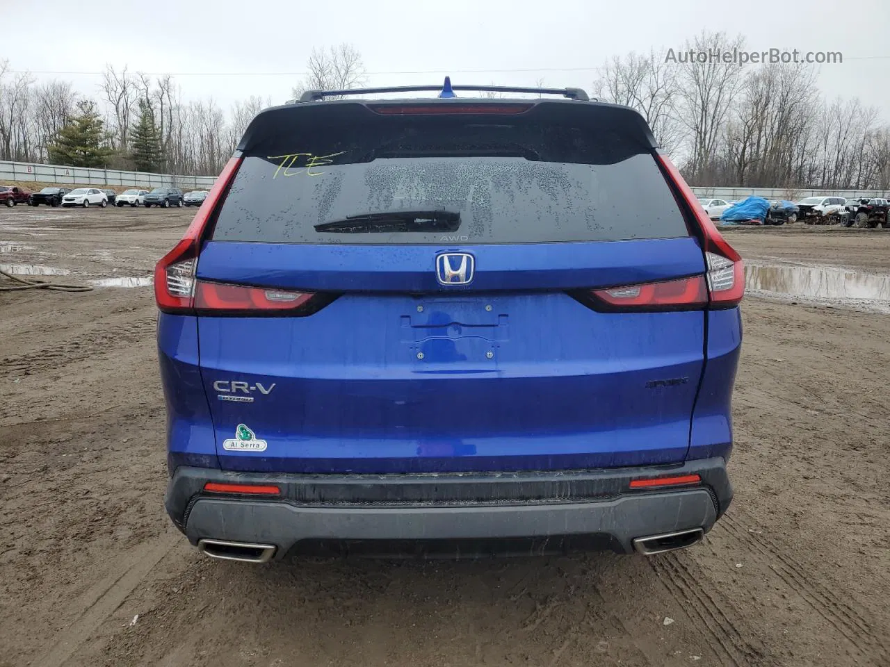 2023 Honda Cr-v Sport Синий vin: 5J6RS6H53PL002252