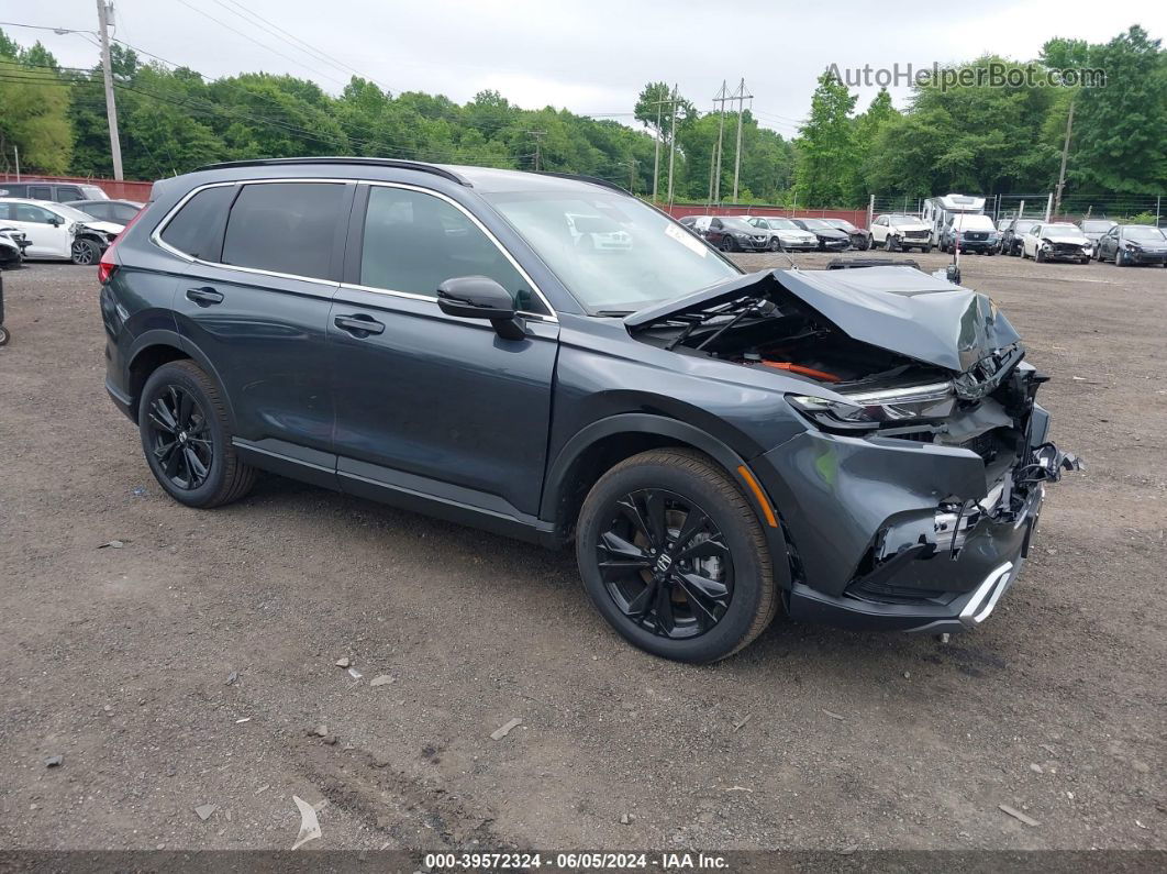 2023 Honda Cr-v Hybrid Sport Touring Gray vin: 5J6RS6H90PL003474