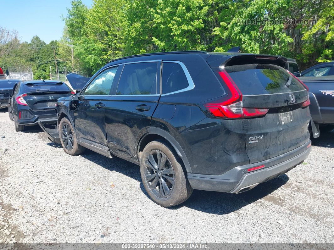 2023 Honda Cr-v Hybrid Sport Touring Black vin: 5J6RS6H94PL008337