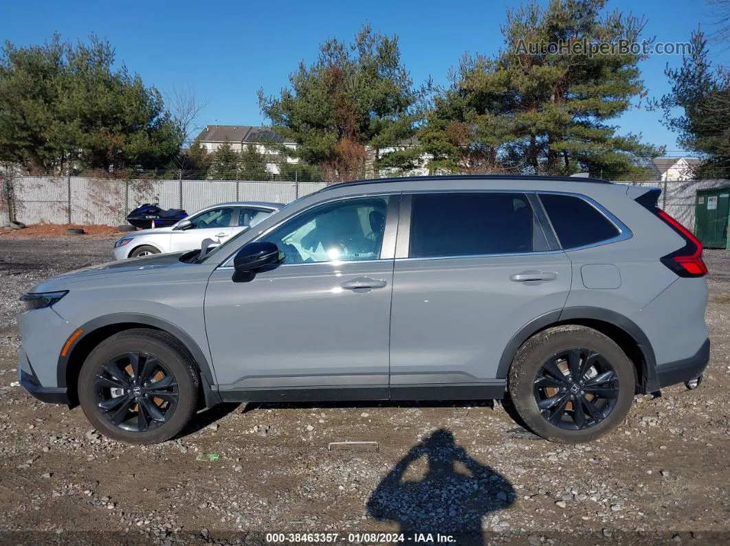 2023 Honda Cr-v Hybrid Sport Touring Gray vin: 5J6RS6H99PL004493