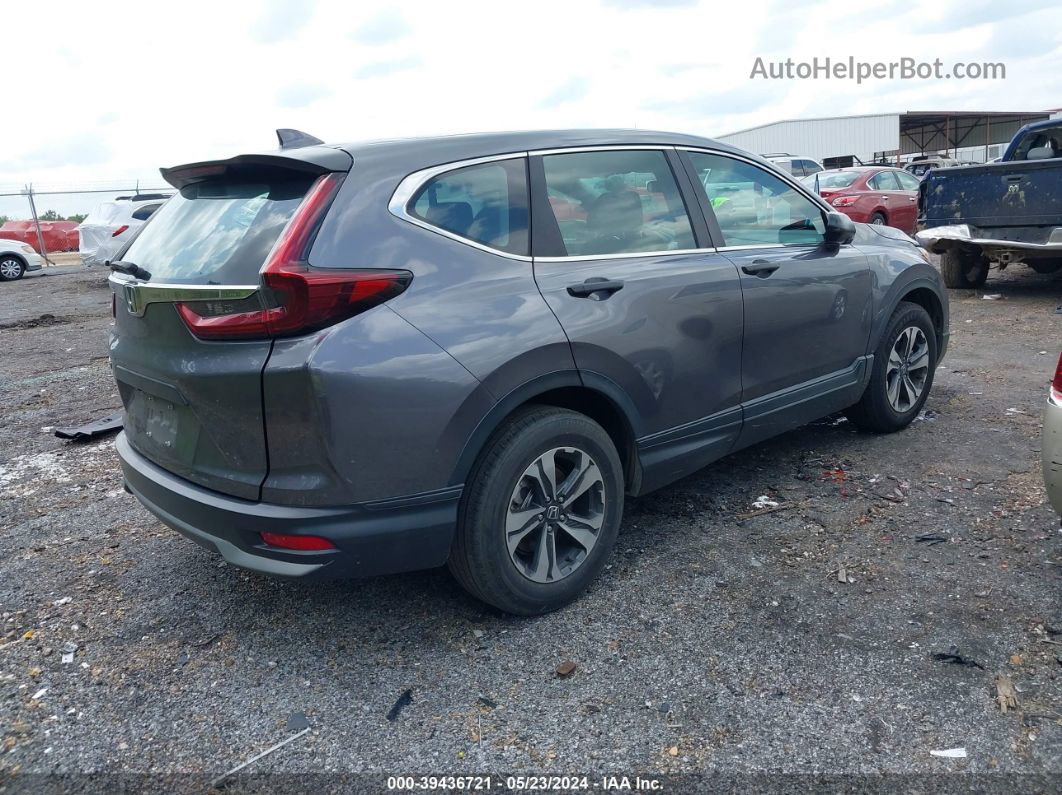 2020 Honda Cr-v 2wd Lx Gray vin: 5J6RW1H20LA014846