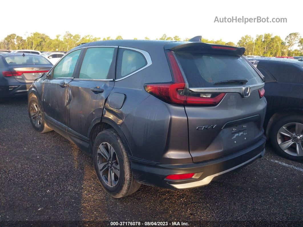 2020 Honda Cr-v Lx Gray vin: 5J6RW1H25LA015698