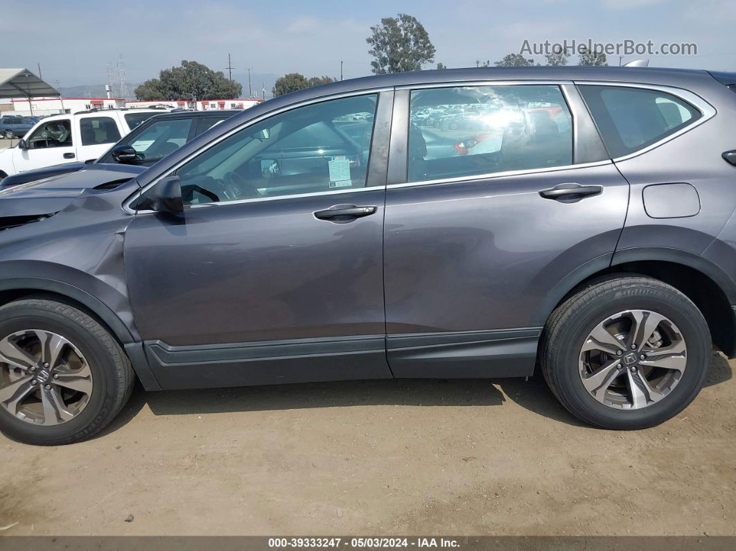 2020 Honda Cr-v 2wd Lx Gray vin: 5J6RW1H27LA001804