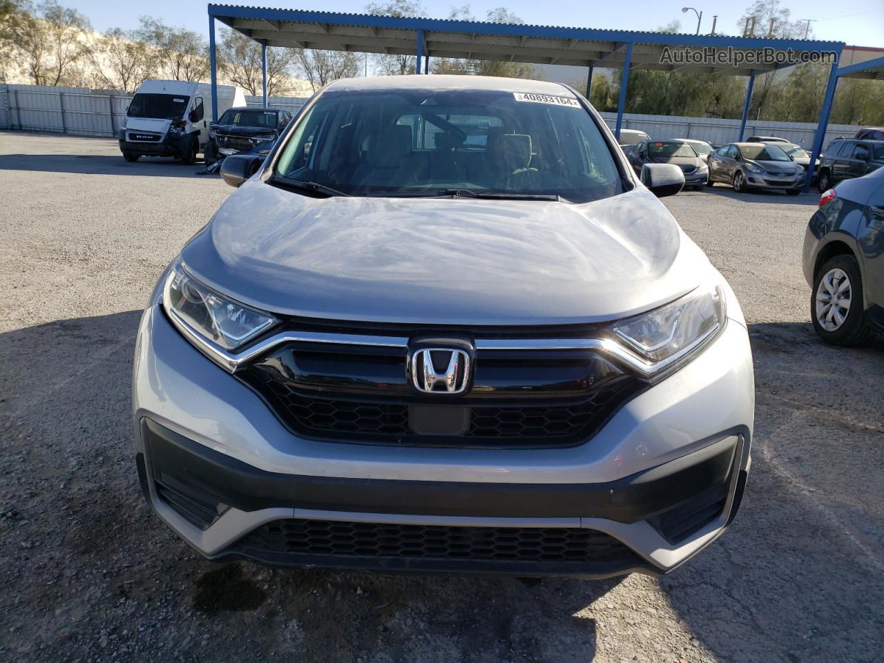 2020 Honda Cr-v Lx Silver vin: 5J6RW1H27LA015315