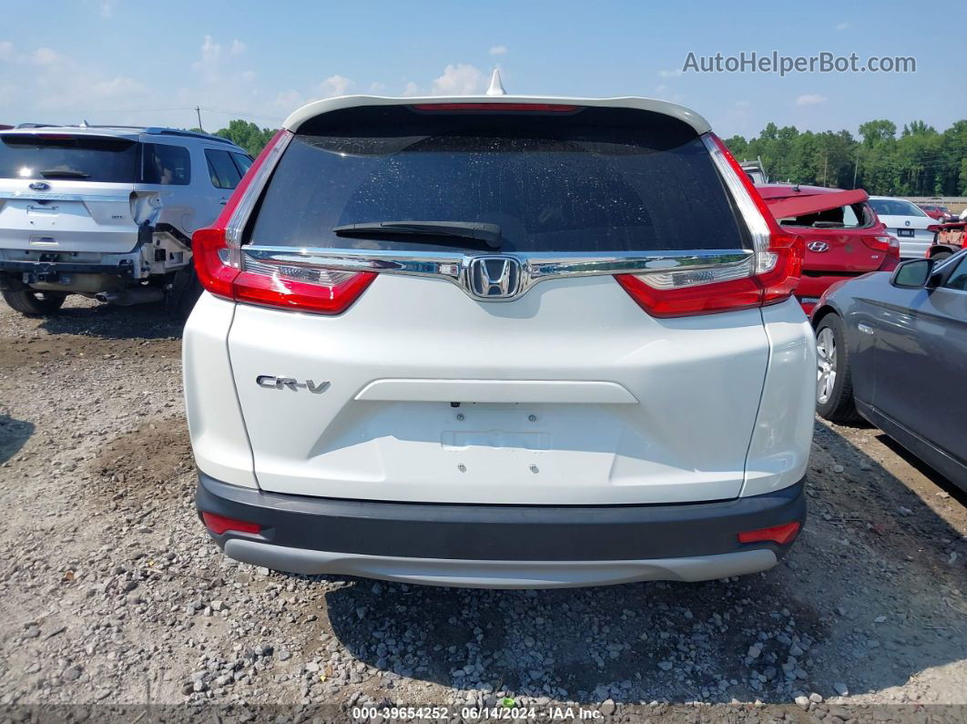 2017 Honda Cr-v Ex White vin: 5J6RW1H51HL017793