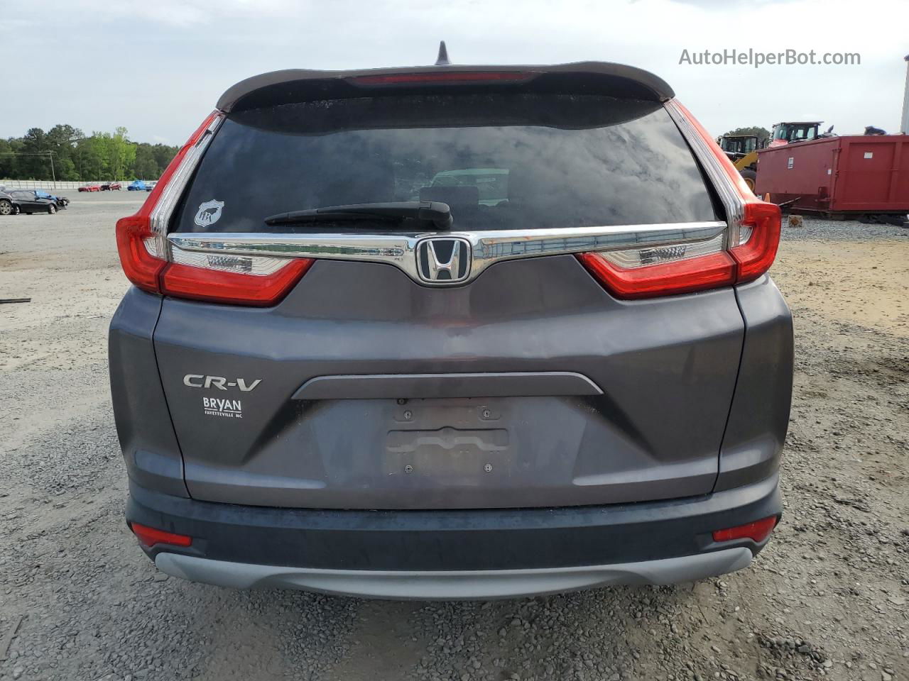 2018 Honda Cr-v Ex Gray vin: 5J6RW1H51JA003409