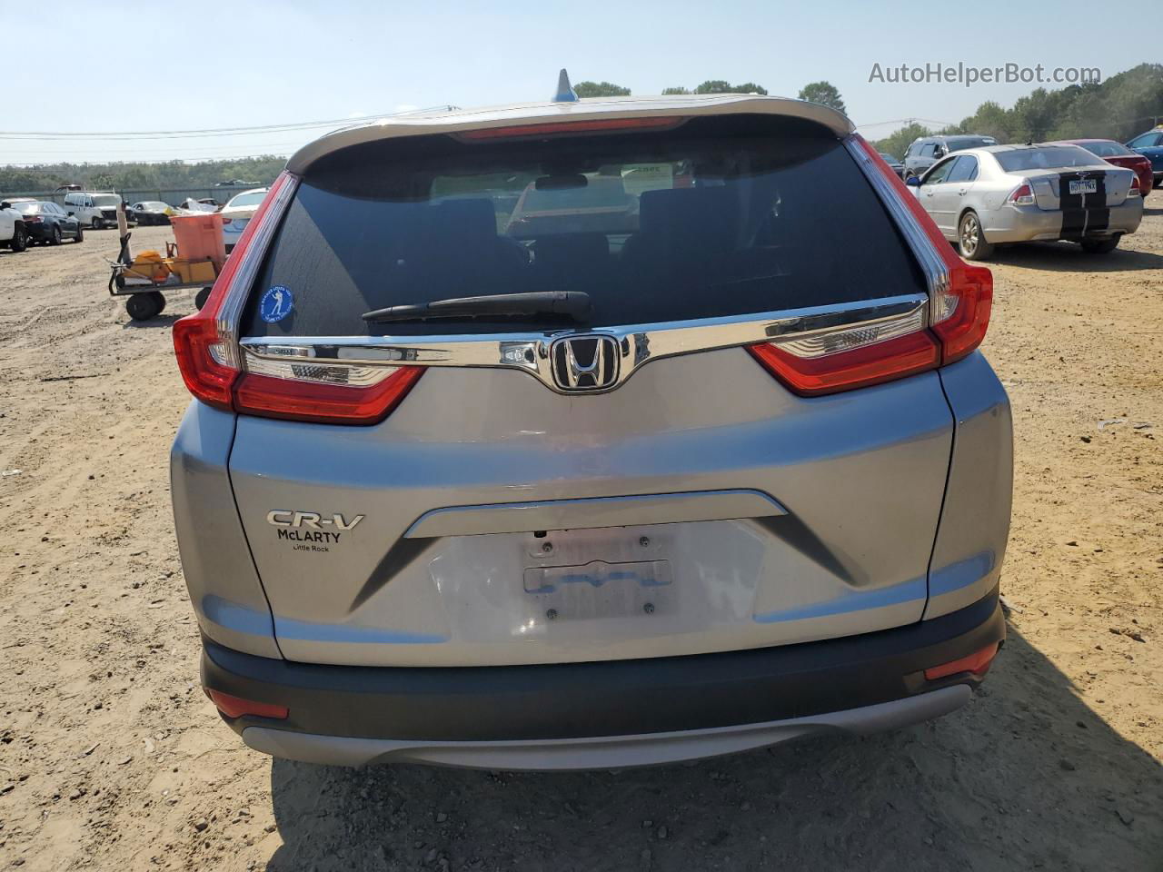 2019 Honda Cr-v Ex Gray vin: 5J6RW1H51KA004724