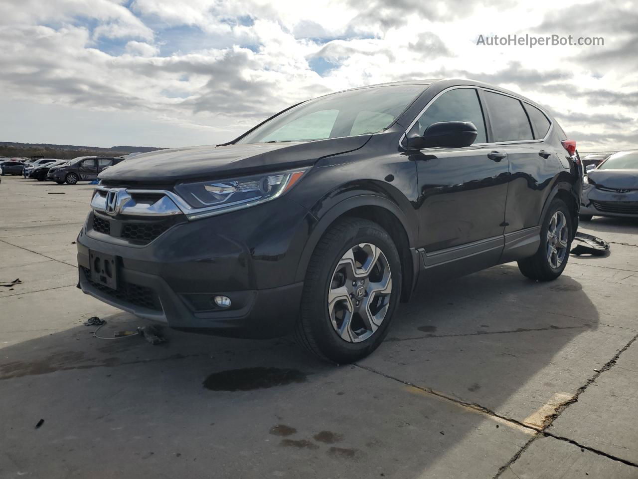 2019 Honda Cr-v Ex Black vin: 5J6RW1H51KA028540