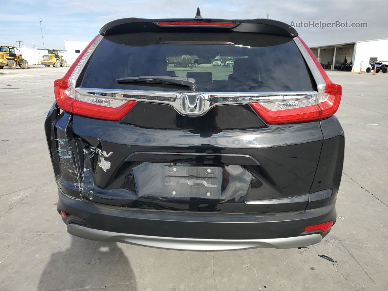 2019 Honda Cr-v Ex Черный vin: 5J6RW1H51KA028540