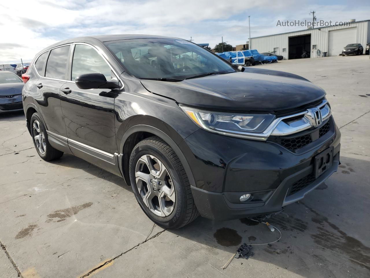 2019 Honda Cr-v Ex Black vin: 5J6RW1H51KA028540