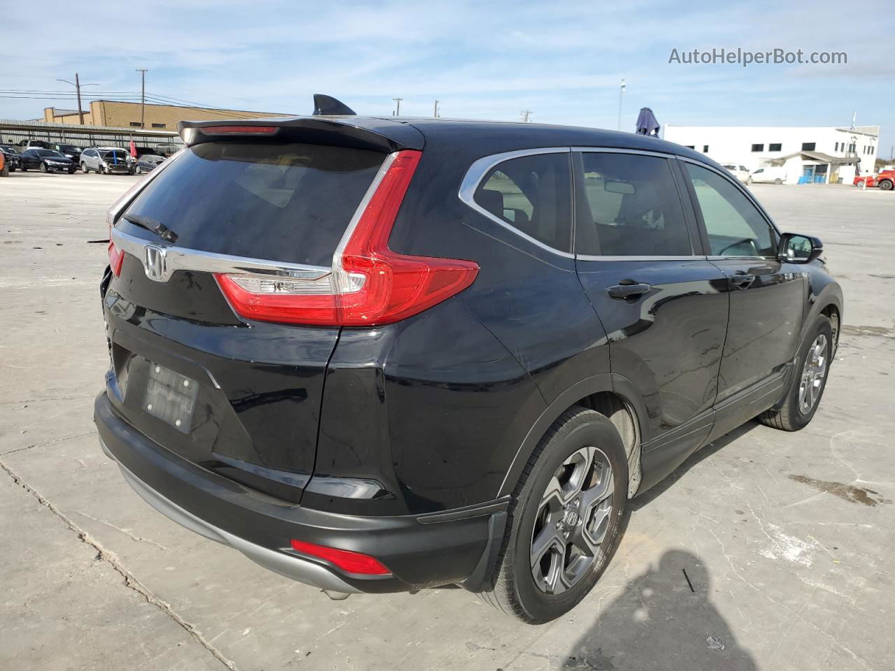 2019 Honda Cr-v Ex Черный vin: 5J6RW1H51KA028540