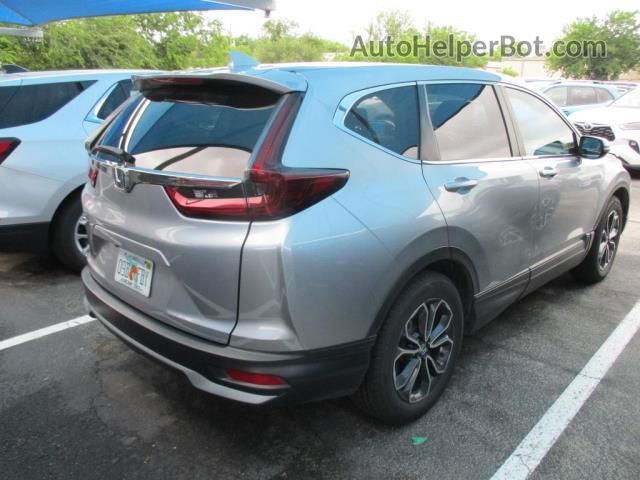 2020 Honda Cr-v Ex Silver vin: 5J6RW1H51LA020844