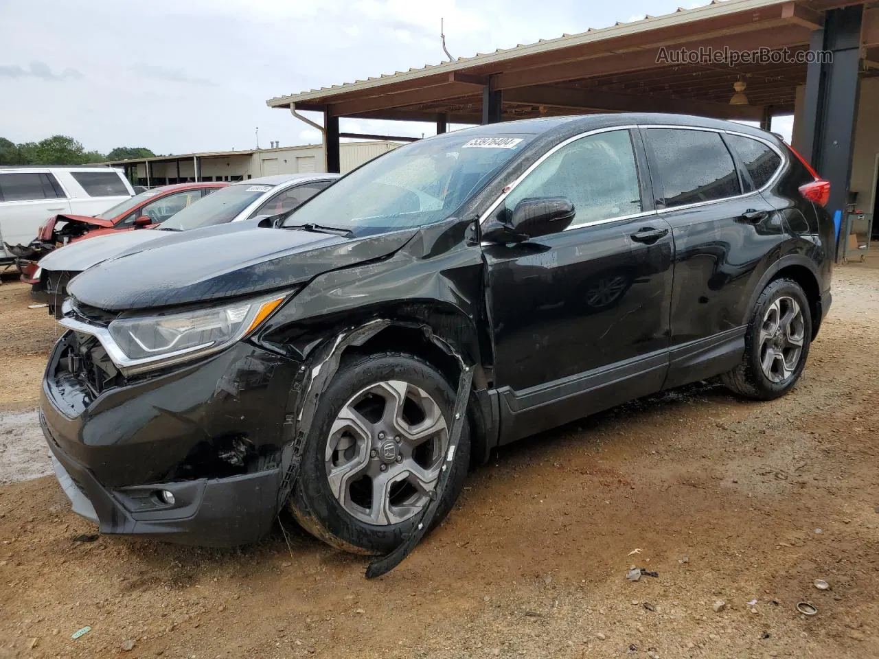 2017 Honda Cr-v Ex Black vin: 5J6RW1H52HL008794