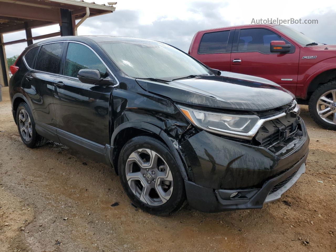 2017 Honda Cr-v Ex Black vin: 5J6RW1H52HL008794