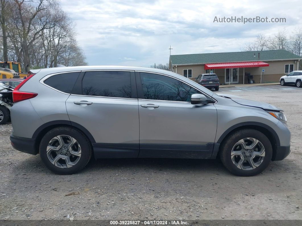 2019 Honda Cr-v Ex Silver vin: 5J6RW1H53KA046733