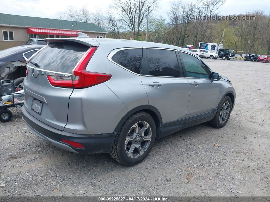 2019 Honda Cr-v Ex Silver vin: 5J6RW1H53KA046733