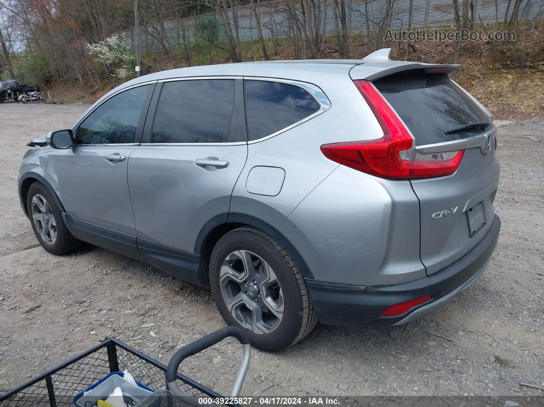 2019 Honda Cr-v Ex Silver vin: 5J6RW1H53KA046733