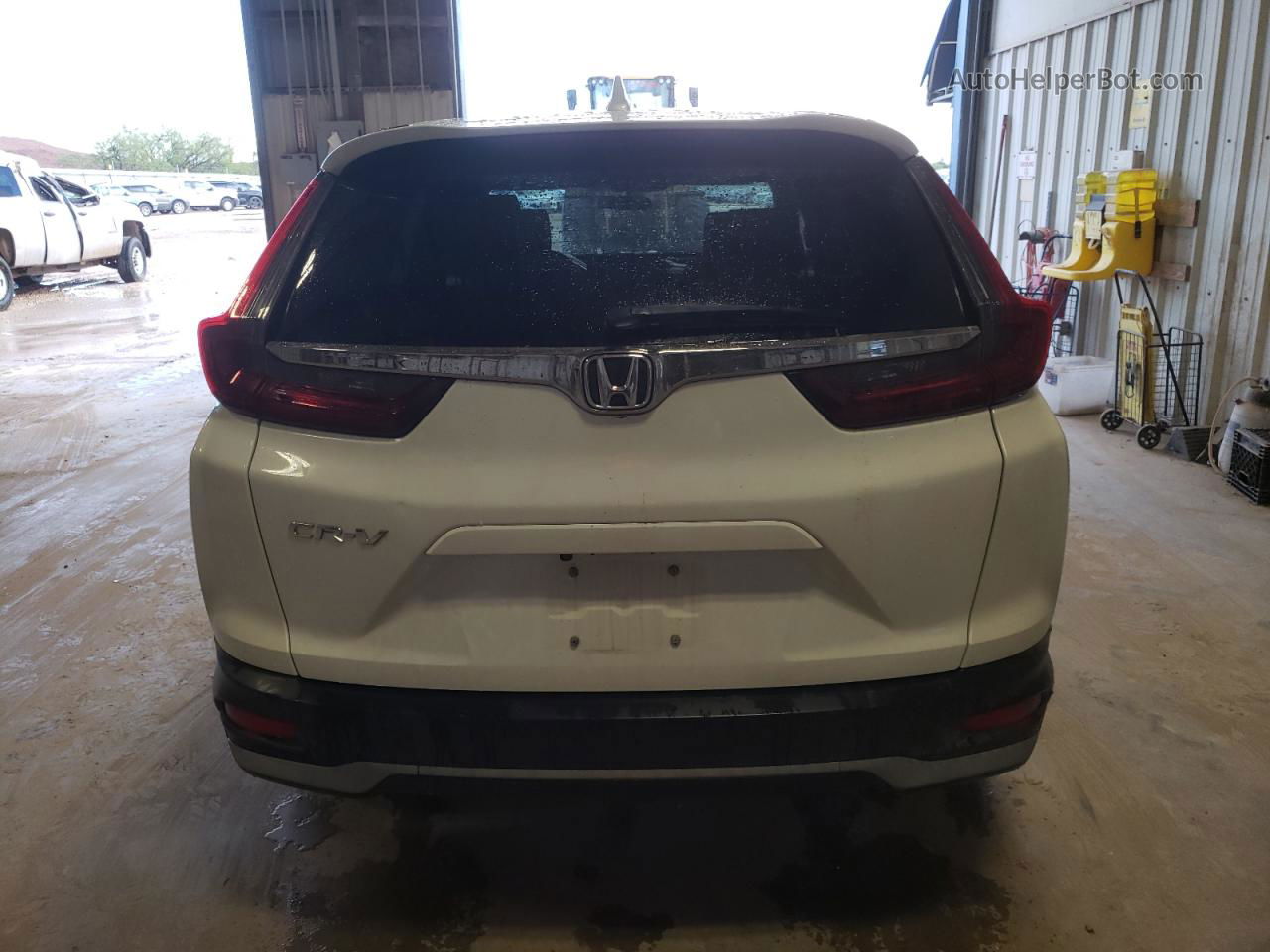 2020 Honda Cr-v Ex White vin: 5J6RW1H53LL013169