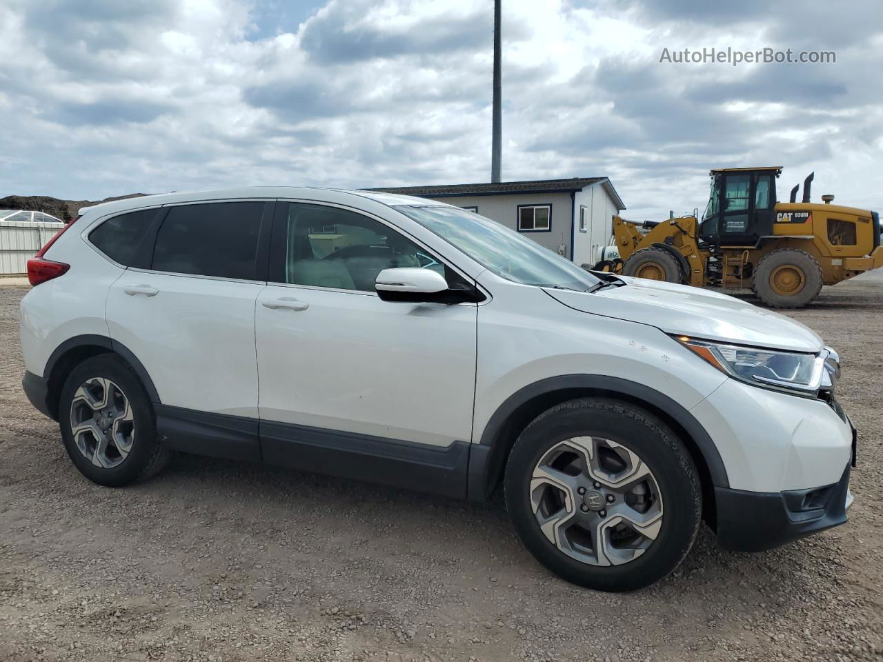 2019 Honda Cr-v Ex Белый vin: 5J6RW1H54KA039192