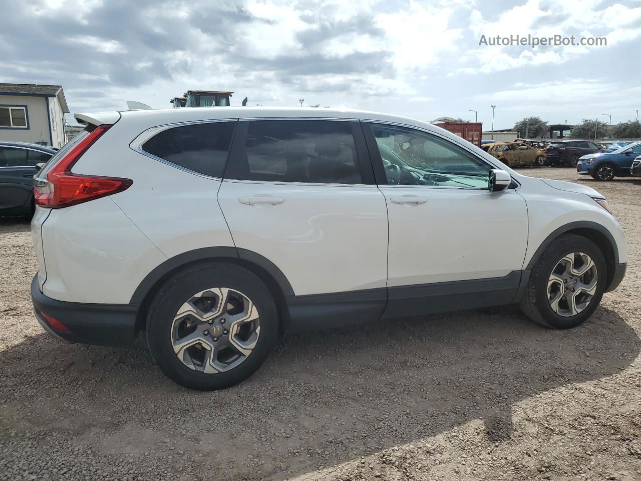 2019 Honda Cr-v Ex Белый vin: 5J6RW1H54KA039192