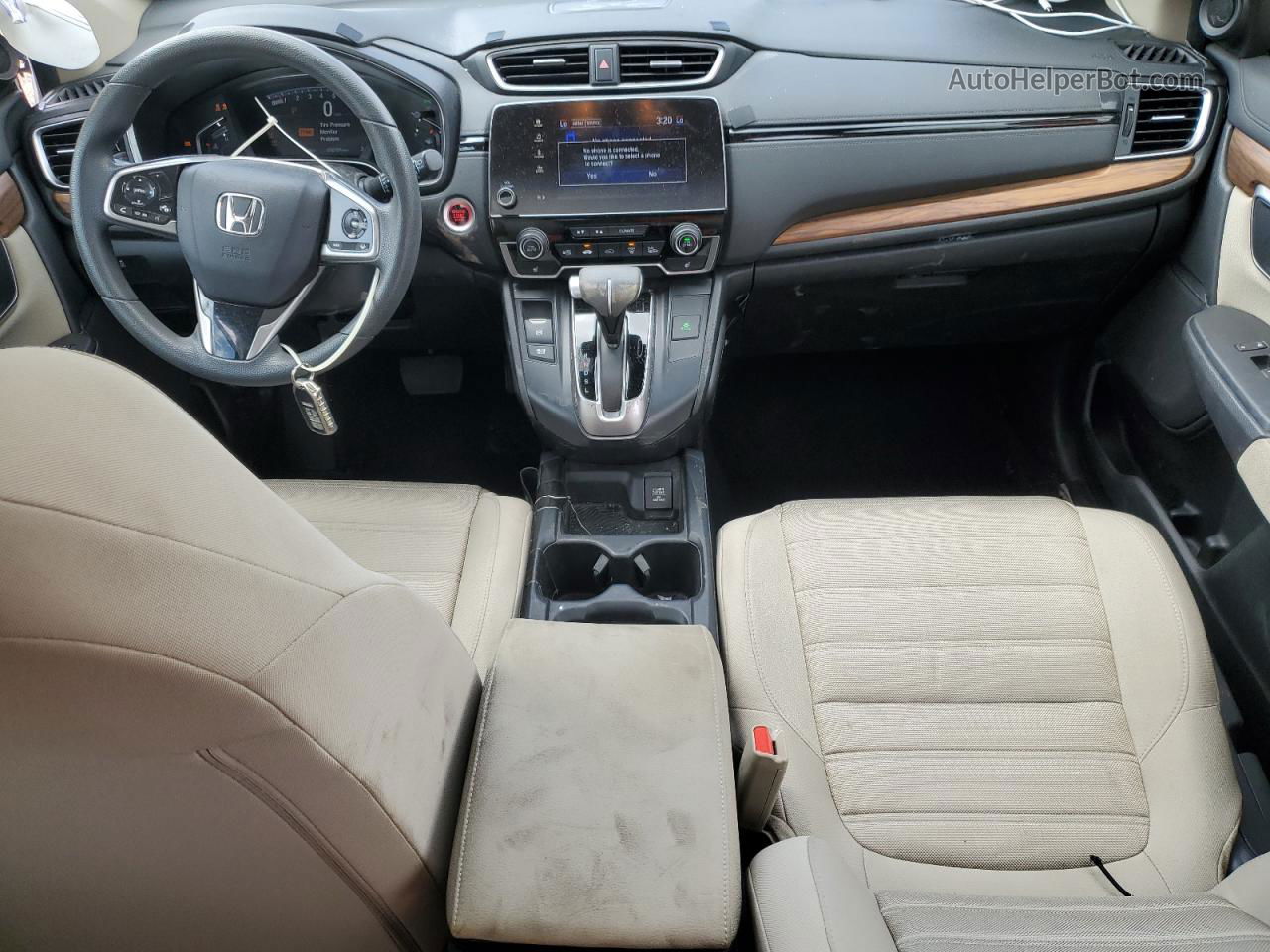 2019 Honda Cr-v Ex Белый vin: 5J6RW1H54KA039192