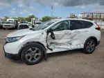 2019 Honda Cr-v Ex White vin: 5J6RW1H54KA039192