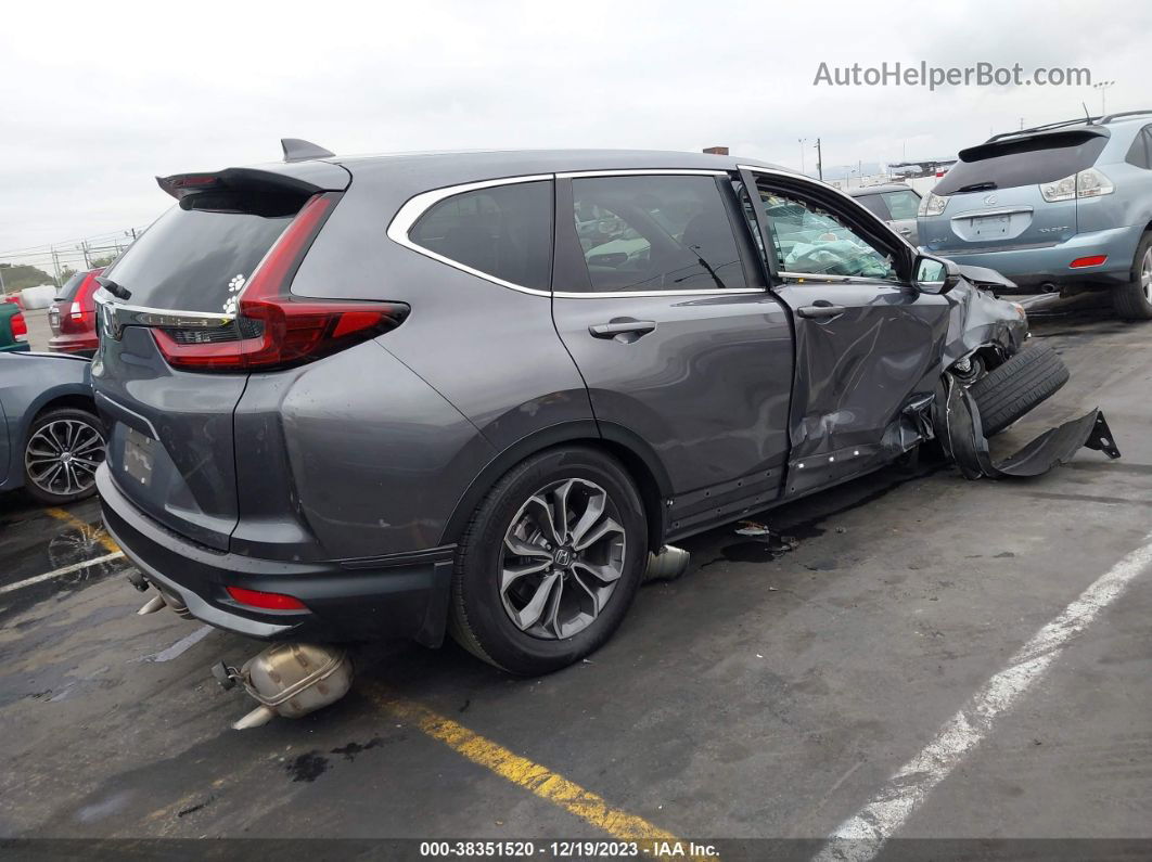 2020 Honda Cr-v 2wd Ex Gray vin: 5J6RW1H54LA007389