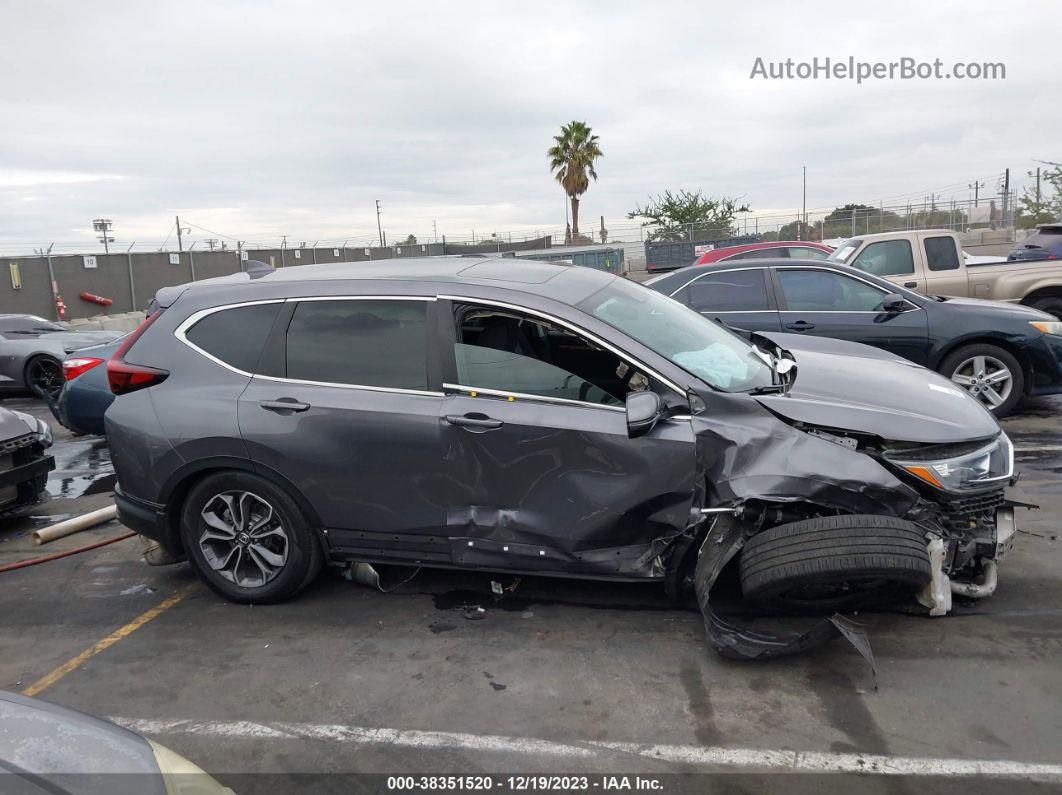 2020 Honda Cr-v 2wd Ex Gray vin: 5J6RW1H54LA007389