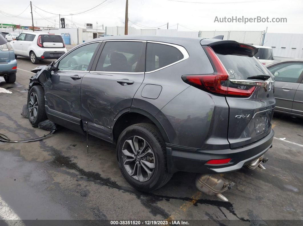 2020 Honda Cr-v 2wd Ex Gray vin: 5J6RW1H54LA007389