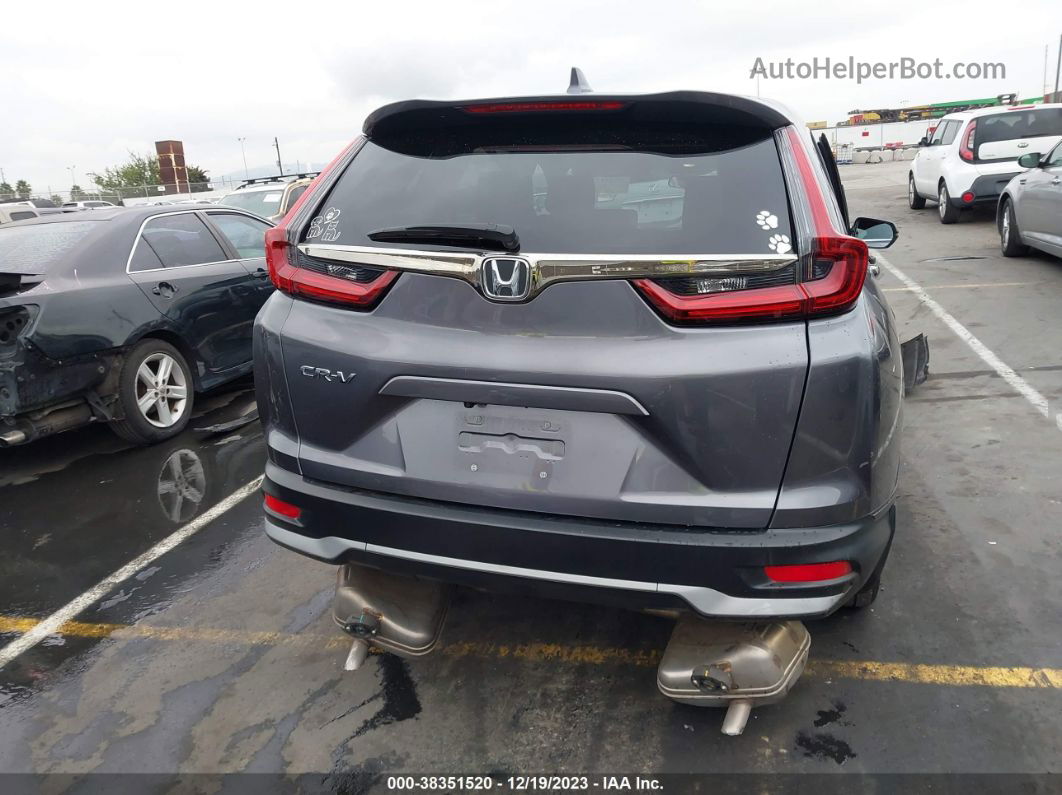 2020 Honda Cr-v 2wd Ex Gray vin: 5J6RW1H54LA007389