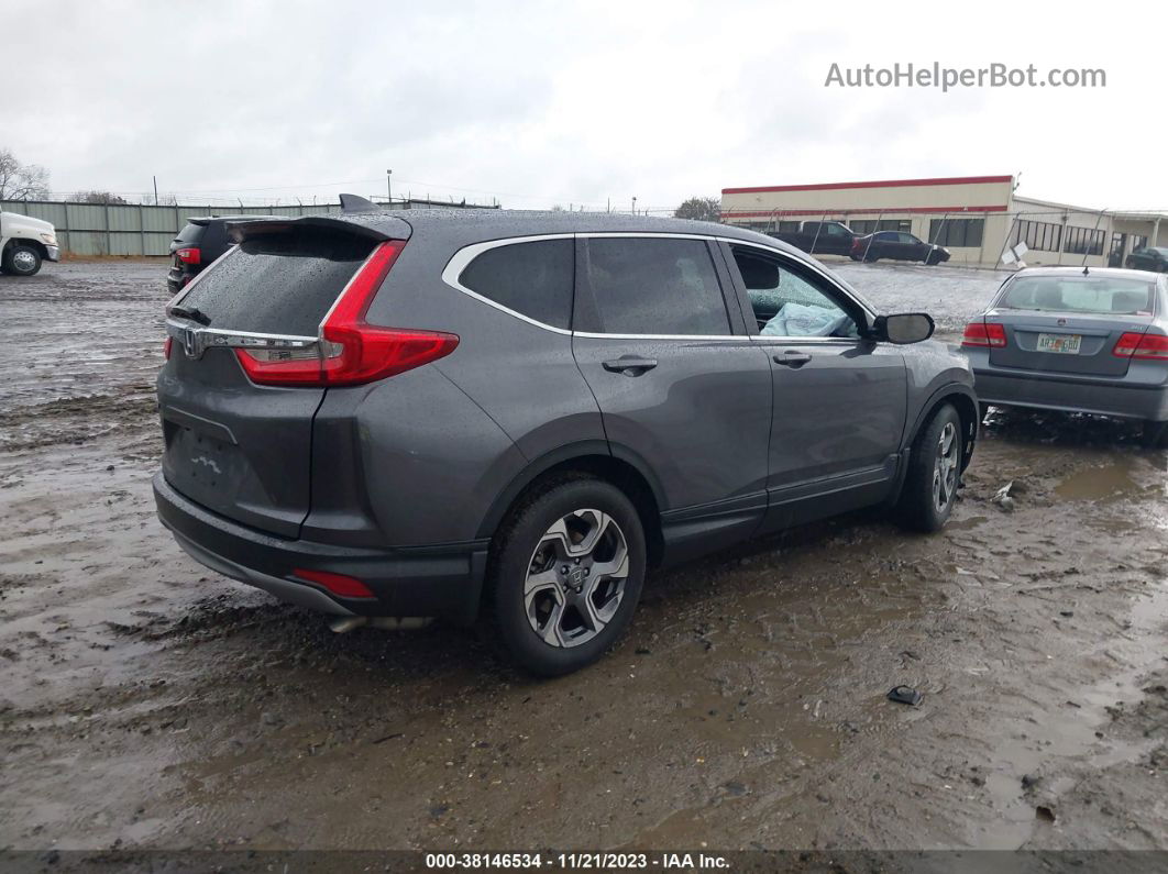 2019 Honda Cr-v Ex Gray vin: 5J6RW1H55KA043526