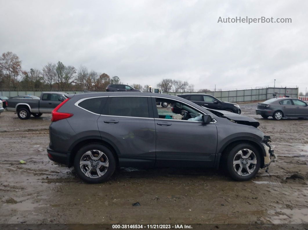 2019 Honda Cr-v Ex Gray vin: 5J6RW1H55KA043526