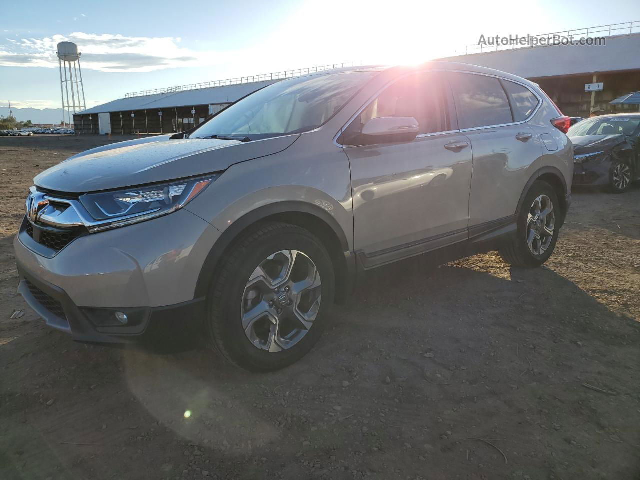 2019 Honda Cr-v Ex Tan vin: 5J6RW1H55KL001409