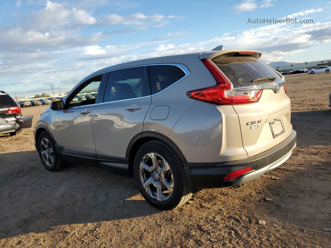 2019 Honda Cr-v Ex Tan vin: 5J6RW1H55KL001409