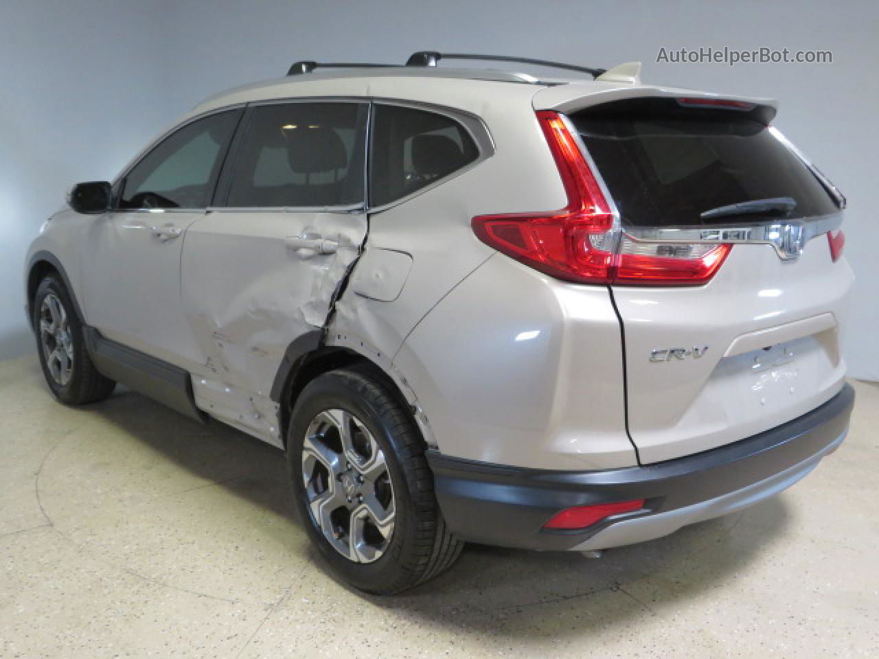 2019 Honda Cr-v Ex Tan vin: 5J6RW1H55KL005640