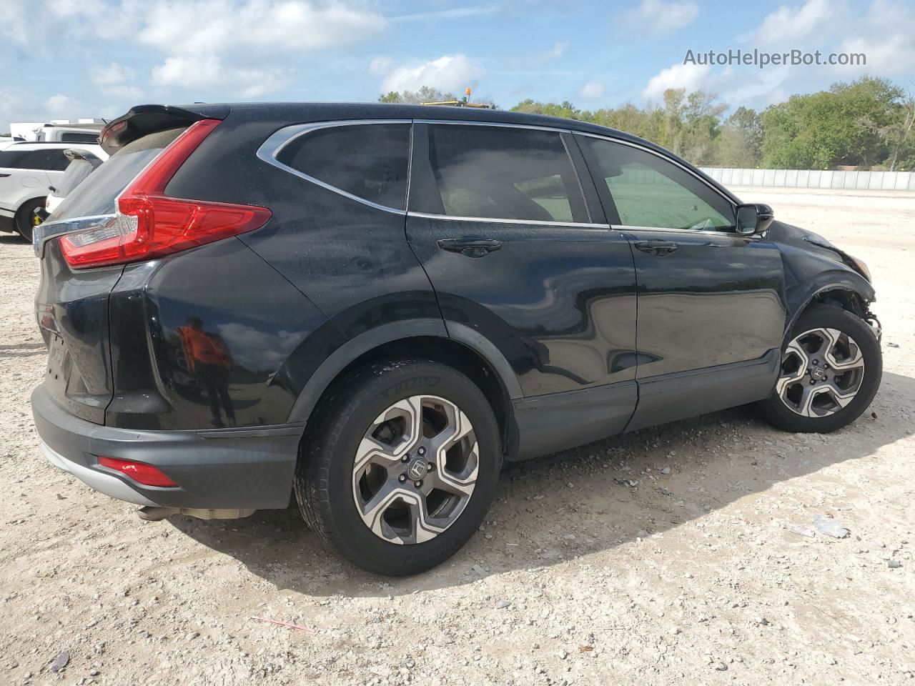 2017 Honda Cr-v Ex Черный vin: 5J6RW1H56HL006224