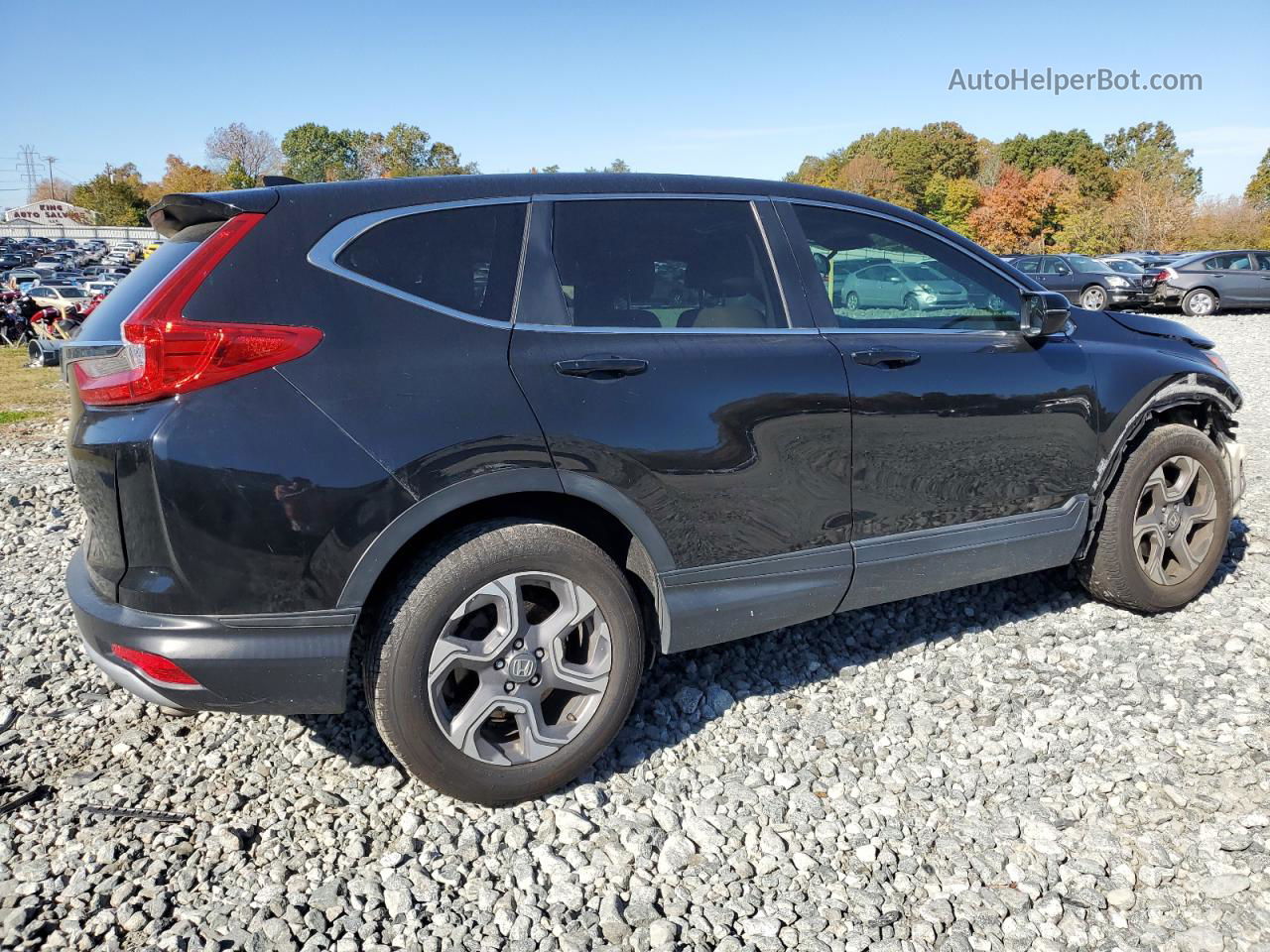 2017 Honda Cr-v Ex Black vin: 5J6RW1H56HL007874