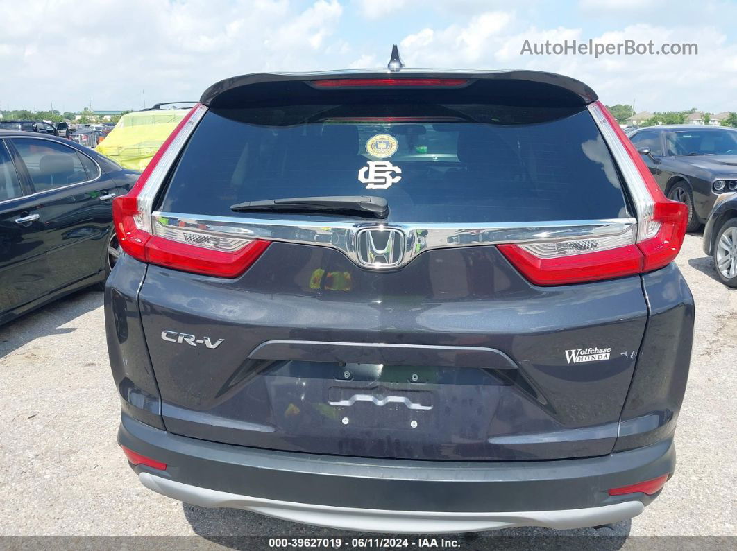 2019 Honda Cr-v Ex Черный vin: 5J6RW1H56KA020000