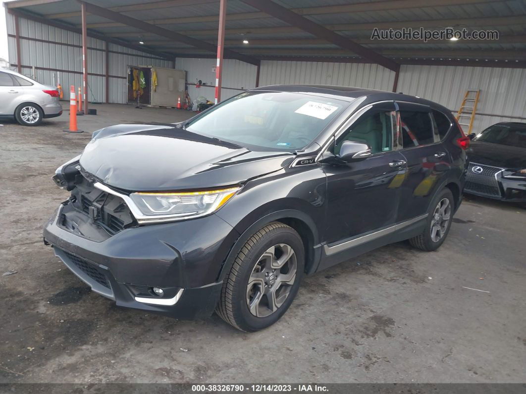 2019 Honda Cr-v Ex Gray vin: 5J6RW1H56KA042269