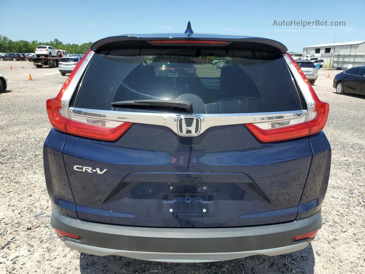 2019 Honda Cr-v Ex Blue vin: 5J6RW1H56KA044328